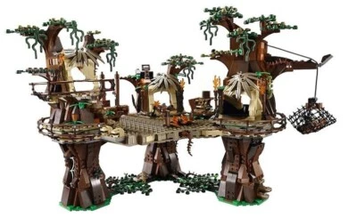 Star Wars Ewok Village Mock Reproduction  10236 Building Blocks Toy - Image 1 of 4