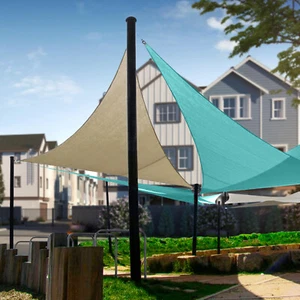 Sun Shade Sail Rectangle Shelter Cover Waterproof Awning Canopy Garden Outdoor - Picture 1 of 45