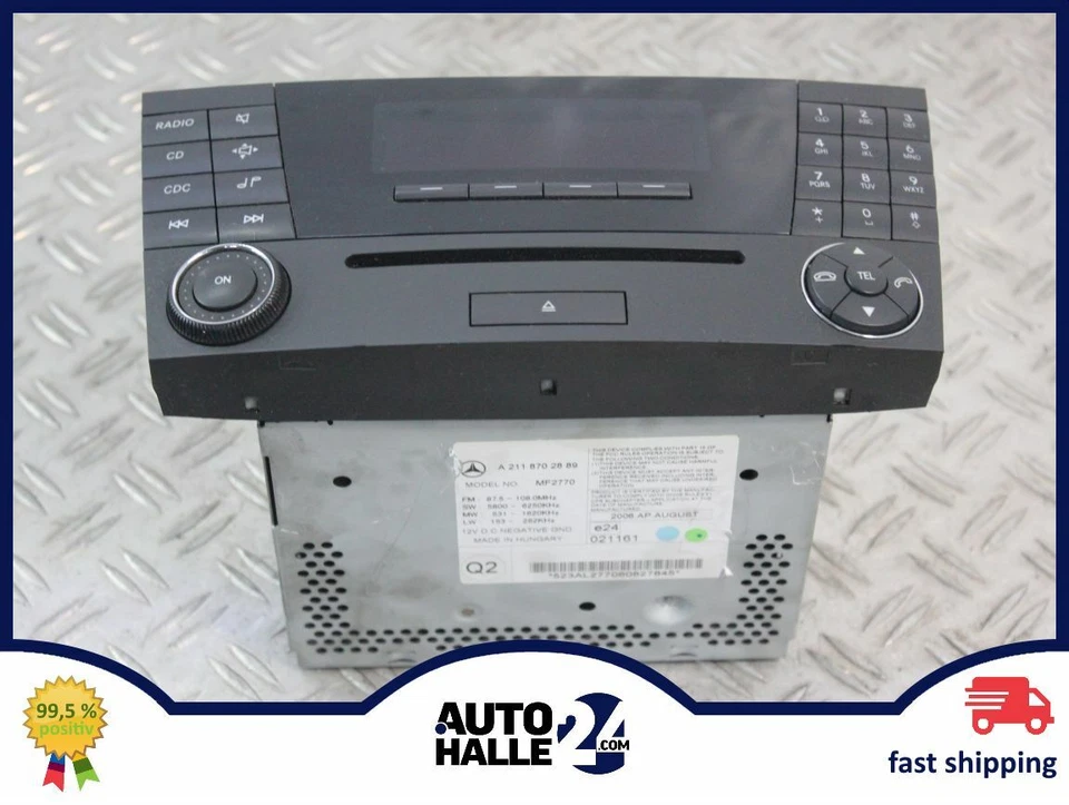 74480 Radio Navi Navigation Mercedes-benz E-klasse - Bild 1 von 4