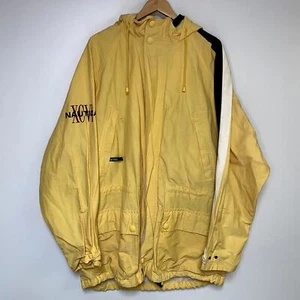 Vintage Nautica Mantel 90er gelb Segeljacke Windbreaker - Bild 1 von 2