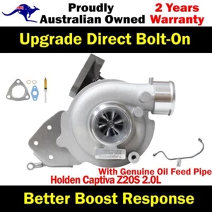Upgrade Billet Turbo No Actuator+Oil Feed Pipe For Holden Captiva Z20S 2.0L - Picture 1 of 16