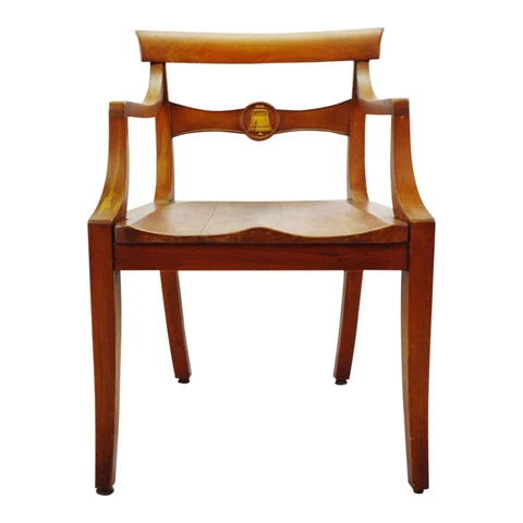 Vintage Master Craftsmen W. & J. Sloane Liberty Bell Arm Chair Cover