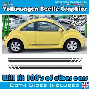 Volkswagen Beetle VW GTi Side Stripes Decals Stickers Vinyl Graphics 008 - Picture 1 of 5