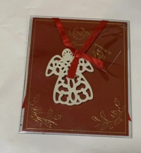 Lenox Pierced Angel Charm Ornament New - Picture 1 of 4