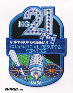 Auténtico PARCHE CYGNUS NG-21 NORTHROP GRUMMAN NASA ISS SERVICIOS DE REABASTECIMIENTO Misión - Imagen 1 de 4