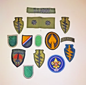 14 military patches army airborn special forces OPERATIONS USSOCOM REGALIA - Picture 1 of 5