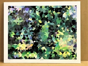 Impresión artística digital abstracta Forrest 1 14x18 artista Steven Zins  - Imagen 1 de 2