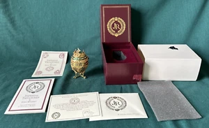 JOAN RIVERS IMPERIAL TREASURES THE MUSICAL BOX PALACE EGG 4 Seasons 1st In Serie - Bild 1 von 11