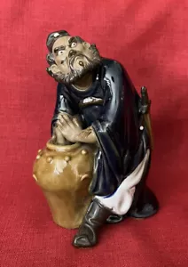 Vintage Shiwan Mudman Zhong Kui Fang Geist mit Krug Statue Figur selten - Bild 1 von 8