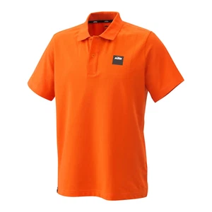 KTM "Pure Racing" Polo Shirt (Large - Orange) - 3PW220042104 - Picture 1 of 2