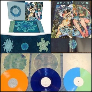BARONESS Blue Record Deluxe 3x LP Vinyl w/ Poster-Weedeater Graveyard The Sword - Picture 1 of 20