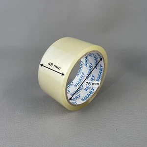 48mm x 46m Clear Roll Tape - Picture 1 of 4