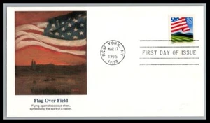 US FDC # 2919 32c Flag over Farm Fleetwood 1995, 9p3024 - Picture 1 of 1