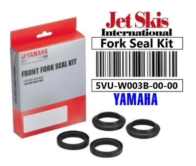 2006 - 2016 YAMAHA YZF R6 YZFR6 FRONT FORK SEALS KIT OIL DUST 5VU-W003B-00-00 - Image 1 of 4