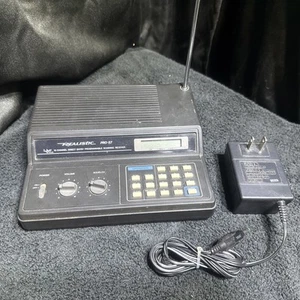 Realistic Programmable Scanning Receiver Pro-57 10 Ch. With Antenna Works! - Picture 1 of 5