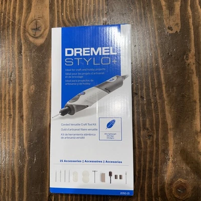 Dremel Stylo+ Corded Craft Rotary Tool Kit & Accessories 2050-15 New Unused - Image 1 of 4