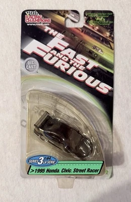 Fast and the Furious Racing Champions Series 3 Honda Civic Street Racer Car - Image 1 of 2