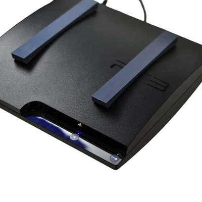 Sony PlayStation 3 PS3 Espaciadores de Flujo de Aire Consola Apiladores Superficie Plana Soporte Superior Foto 1 de 4