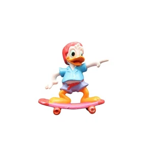 Applause Dewey Donald Duck on Skateboard PVC Figure Topper Vintage 1980s - Picture 1 of 5