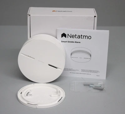 Netatmo NSD01 Smarter Rauchmelder für den Innenbereich Wi-Fi, Bluetooth Weiß - Bild 1 von 4