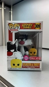 Funko Pop! Looney Tunes Sylvester & Piolín Flocado Objetivo 309 - Imagen 1 de 1