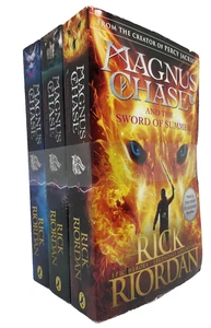 Magnus chase book set: Books 1-3: Rick Riordan: Paperback - Picture 1 of 4