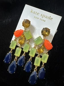 Auth. Kate Spade New York Chandelier Ohrringe (Tropfenstecker) Multi - wunderschön! - Bild 1 von 3