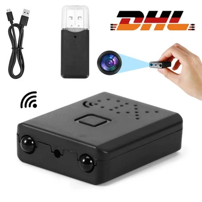 64G Smart Mini WiFi Kamera Wireless HD 1080P Nacht Cam Akku Home Security DE - Bild 1 von 4