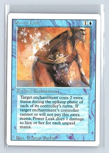 (4x) POWER LEAK – MTG Magic the Gathering Card – Revised – Common - Picture 1 of 6