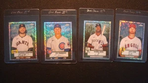 (4) 2021 Topps Chrome Baseball Mini Diamond #/70 - Pederson Cobb Crawford - Photo 1/5