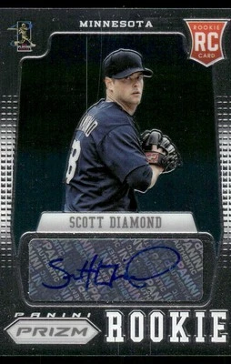 Autógrafos de novato Panini Prizm 2012 #RSD Scott Diamond automático - BB Foto 1 de 2