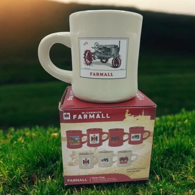 McCormick Farmall Diner Mug  Beige 8oz - Open Box New Collectable  - Image 1 of 4
