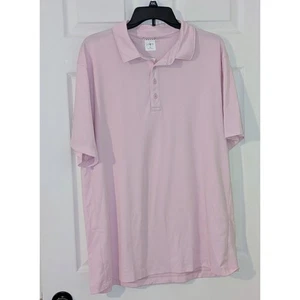 J Crew Mens XL Pink Short Sleeve Collared Polo Shirt Golf Soft Everyday NWT $90 - Picture 1 of 9