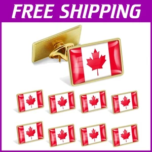 Official Canadian Flag Pins - Metal Lapel Pins - Picture 1 of 9