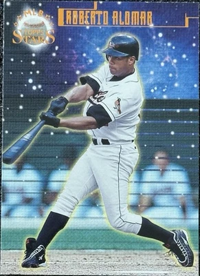 1998 Topps Stars - Roberto Alomar #121 Bronze /9799- Baltimore Orioles - Image 1 of 2