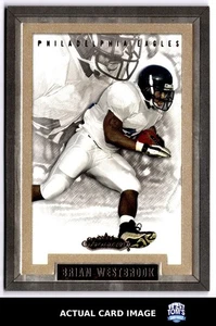 2002 Fleer Showcase #157 Brian Westbrook Philadelphia Eagles RC #/1500 EX-NM - Bild 1 von 4