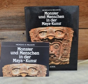HCDJ Monster und Menschen in der Maya-Kunst Nicholas M Hellmuth German Language - Picture 1 of 24