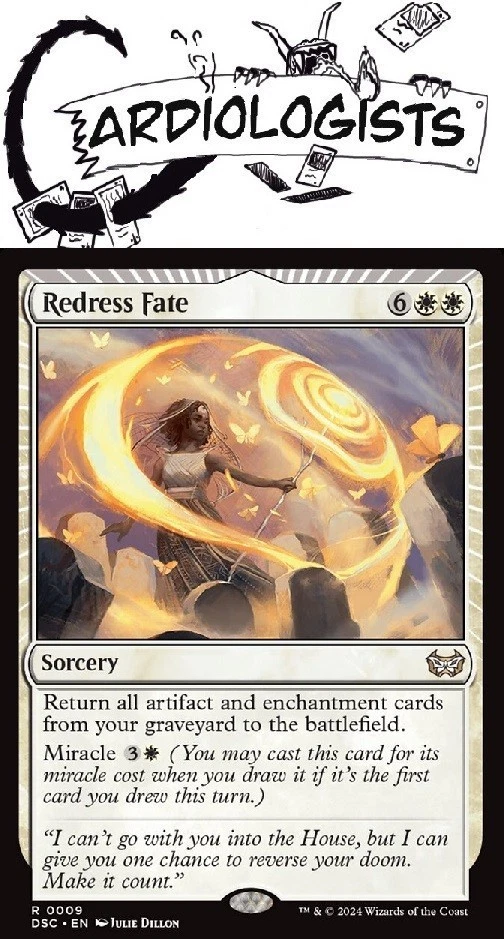 Redress Fate | Magic the Gathering MTG | Duskmourn Commander DSC | NM - Image 1 of 1