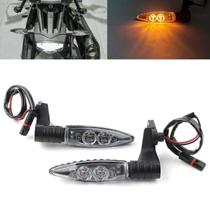 LED Amber LED Rear Turning Signal Blinker Light For BMW F650GS F700GS F800GS ABS - Picture 1 of 11