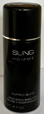 Crema de afeitar hidratante Sung Homme 6,7 oz Alfred Sung nueva difícil de encontrar Foto 1 de 4