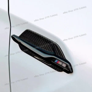 Carbon Fiber Side Fender Grille Air Vent Trims For BMW F87 M2 OG M2C M2 CS Coupe - Picture 1 of 12