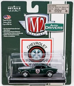 M2 Machines 1968 Chevrolet Camaro Z/28 Auto-Drivers - 11228 18-06 NRFP Green - Picture 1 of 4