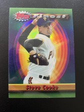 1994 Topps Finest Refractor Steve Cooke #19 Pittsburgh Pirates