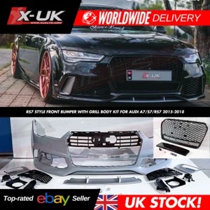 Audi A7 S7 RS7 2015–2018 RS7 Style Front Bumper Upgrade – Grille Included - Picture 1 of 24