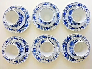 Hutschenreuther "Zwiebelmuster" Kaffeeservice 18 tlg. Gebraucht/Guter Zustand! - Bild 1 von 7