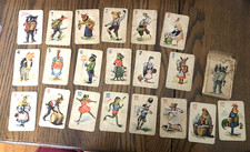 Antique German BLACK PETER Cards Game