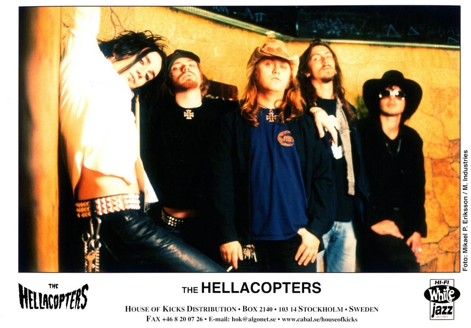 The Hellacopters - Promo Photo 1990s - Grande Rock - High Visibility - Gluecifer - Bild 1 von 1