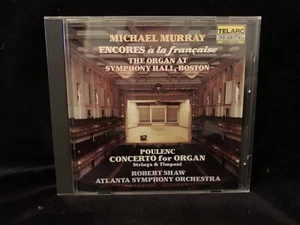 POULENC Organ Concerto & Encores MICHAEL MURRAY, SHAW Atlanta - TELARC CD JAPAN. - Picture 1 of 3