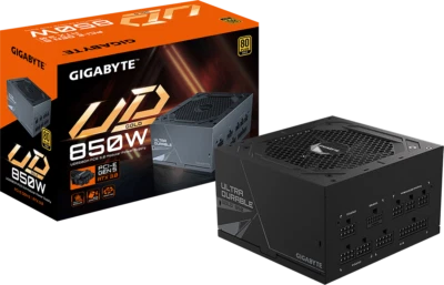 GIGABYTE UD850GM PG5 850 Watt ATX PCIe5.0 Netzteil, 80+ Gold, voll modular - Bild 1 von 4