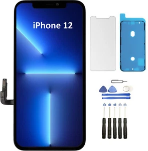 iPhone 12 screen + screwdriver kit + gasket + tempered glass - Picture 1 of 1